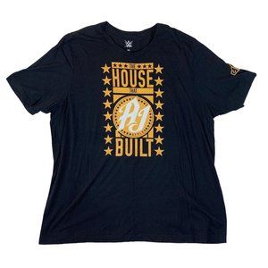 WWE AJ Styles "The House that AJ Styles Built" Black T-Shirt 4 XL